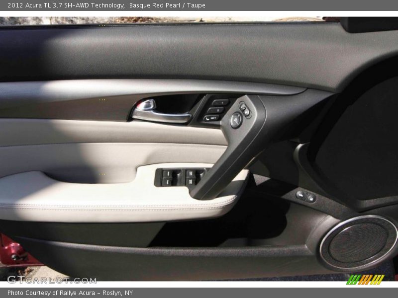 Basque Red Pearl / Taupe 2012 Acura TL 3.7 SH-AWD Technology