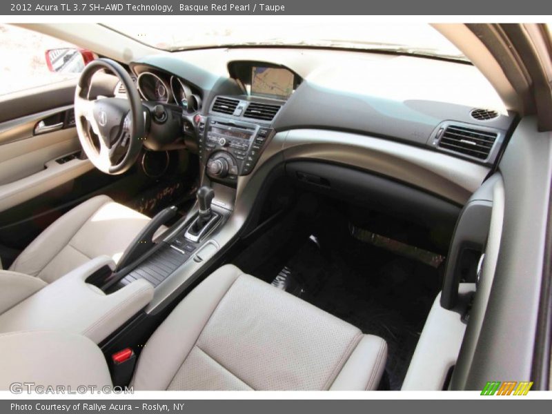 Basque Red Pearl / Taupe 2012 Acura TL 3.7 SH-AWD Technology