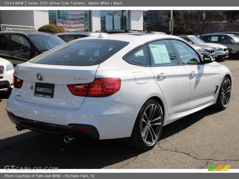 Alpine White / Black 2014 BMW 3 Series 335i xDrive Gran Turismo
