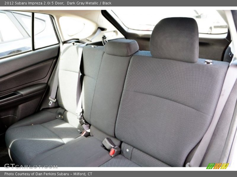 Dark Gray Metallic / Black 2012 Subaru Impreza 2.0i 5 Door