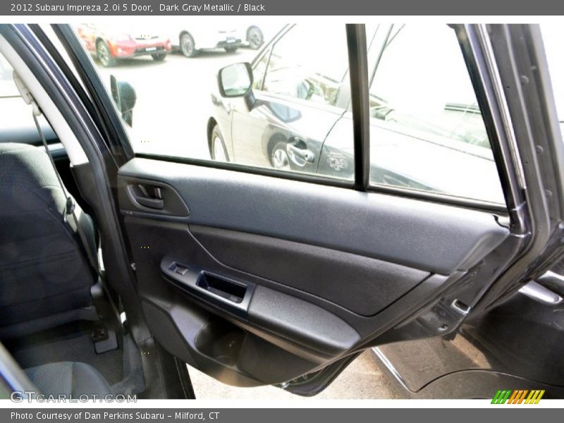 Dark Gray Metallic / Black 2012 Subaru Impreza 2.0i 5 Door
