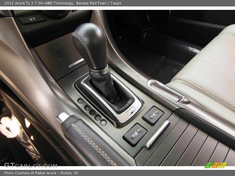 Basque Red Pearl / Taupe 2012 Acura TL 3.7 SH-AWD Technology