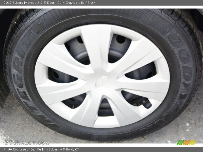 Dark Gray Metallic / Black 2012 Subaru Impreza 2.0i 5 Door