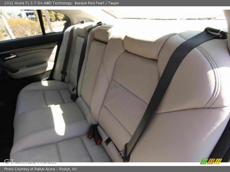 Basque Red Pearl / Taupe 2012 Acura TL 3.7 SH-AWD Technology