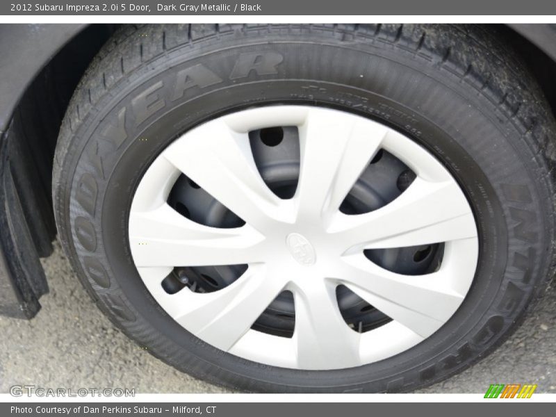 Dark Gray Metallic / Black 2012 Subaru Impreza 2.0i 5 Door
