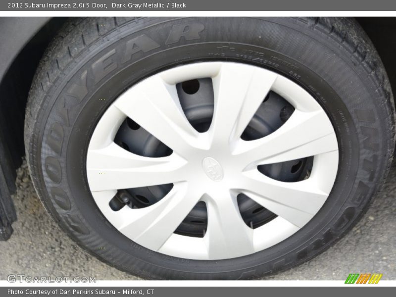 Dark Gray Metallic / Black 2012 Subaru Impreza 2.0i 5 Door
