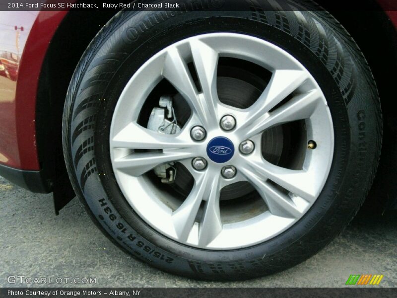 Ruby Red / Charcoal Black 2014 Ford Focus SE Hatchback