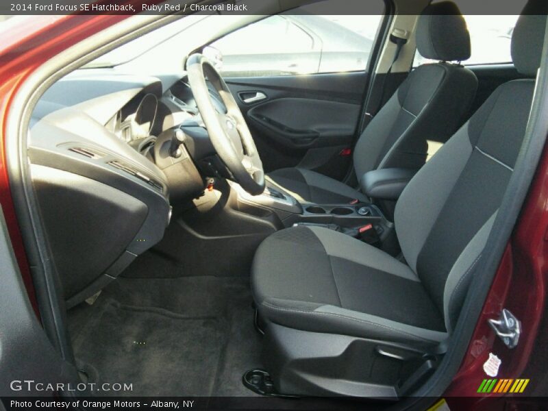 Ruby Red / Charcoal Black 2014 Ford Focus SE Hatchback