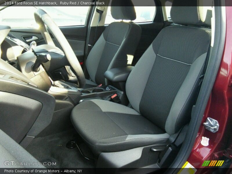 Ruby Red / Charcoal Black 2014 Ford Focus SE Hatchback