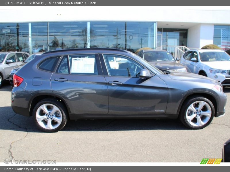 Mineral Grey Metallic / Black 2015 BMW X1 xDrive35i