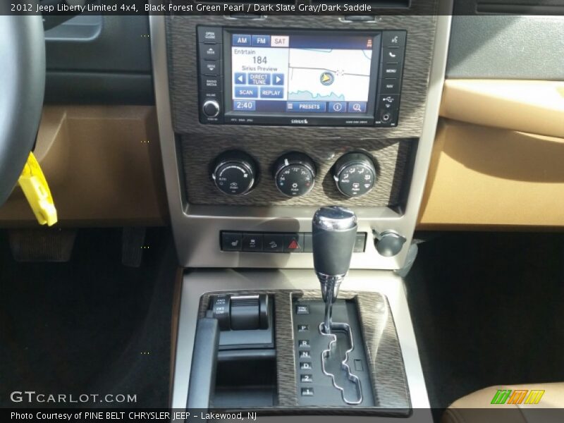 Black Forest Green Pearl / Dark Slate Gray/Dark Saddle 2012 Jeep Liberty Limited 4x4