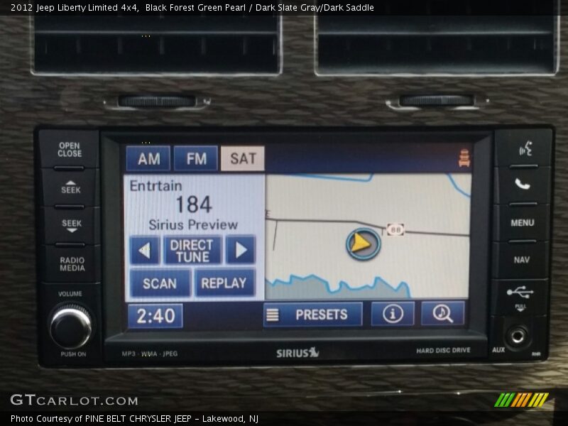 Black Forest Green Pearl / Dark Slate Gray/Dark Saddle 2012 Jeep Liberty Limited 4x4