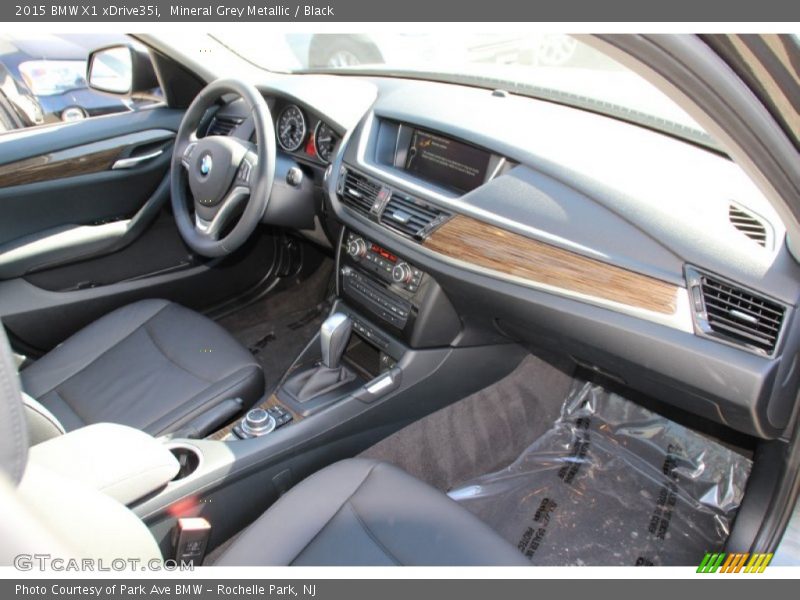 Mineral Grey Metallic / Black 2015 BMW X1 xDrive35i