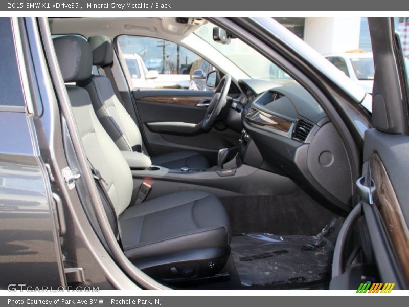 Mineral Grey Metallic / Black 2015 BMW X1 xDrive35i