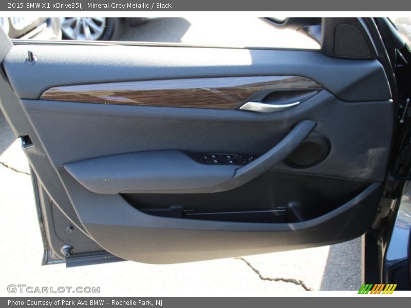 Mineral Grey Metallic / Black 2015 BMW X1 xDrive35i