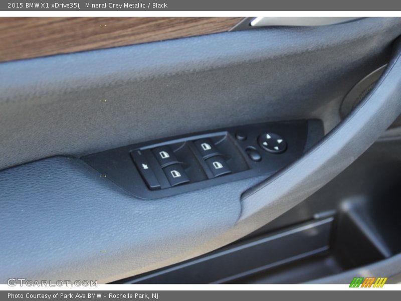 Mineral Grey Metallic / Black 2015 BMW X1 xDrive35i