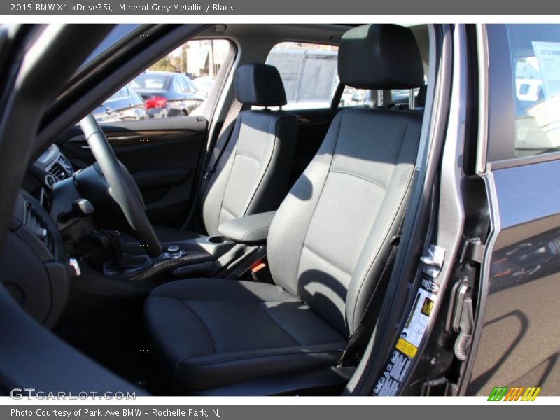 Mineral Grey Metallic / Black 2015 BMW X1 xDrive35i