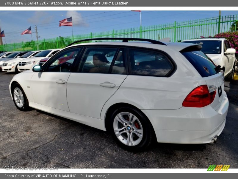 Alpine White / Terra Dakota Leather 2008 BMW 3 Series 328xi Wagon