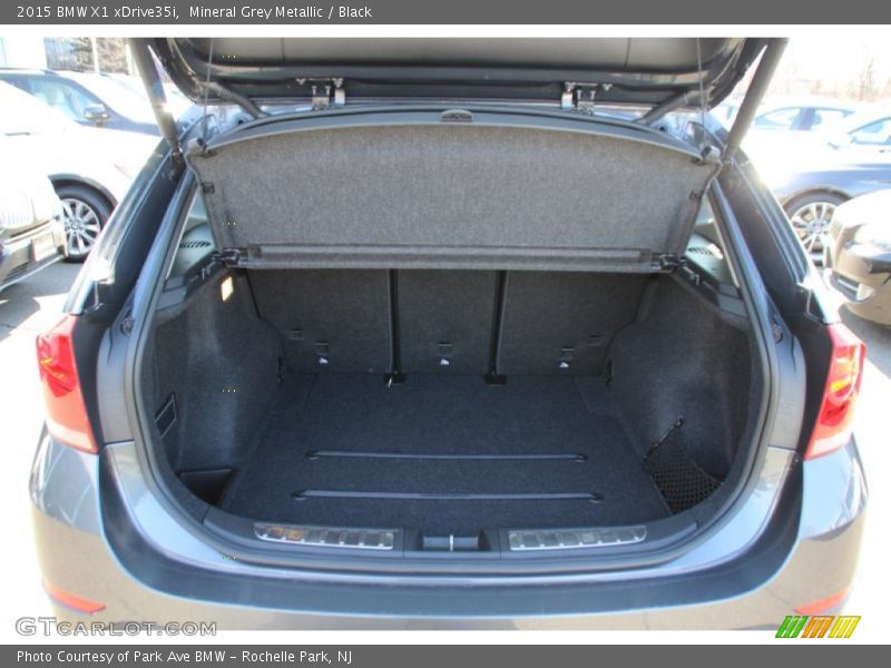 Mineral Grey Metallic / Black 2015 BMW X1 xDrive35i