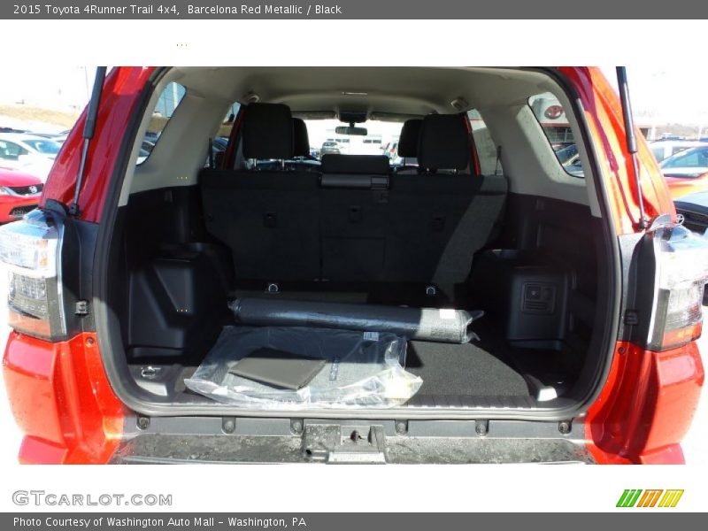 Barcelona Red Metallic / Black 2015 Toyota 4Runner Trail 4x4