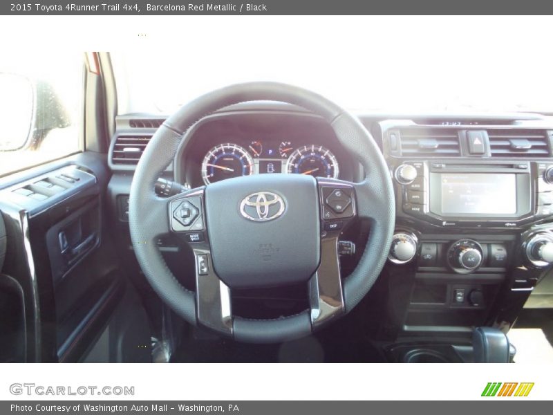 Barcelona Red Metallic / Black 2015 Toyota 4Runner Trail 4x4
