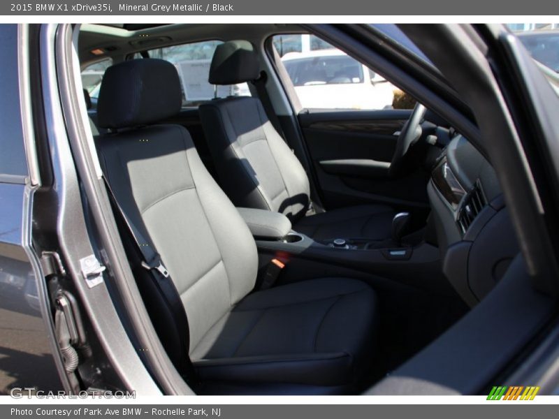 Mineral Grey Metallic / Black 2015 BMW X1 xDrive35i