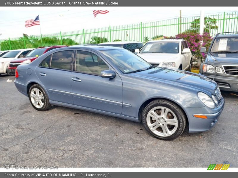 Granite Grey Metallic / Stone 2006 Mercedes-Benz E 350 Sedan