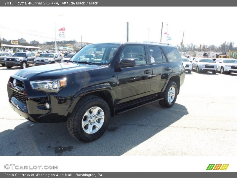 Attitude Black / Black 2015 Toyota 4Runner SR5 4x4