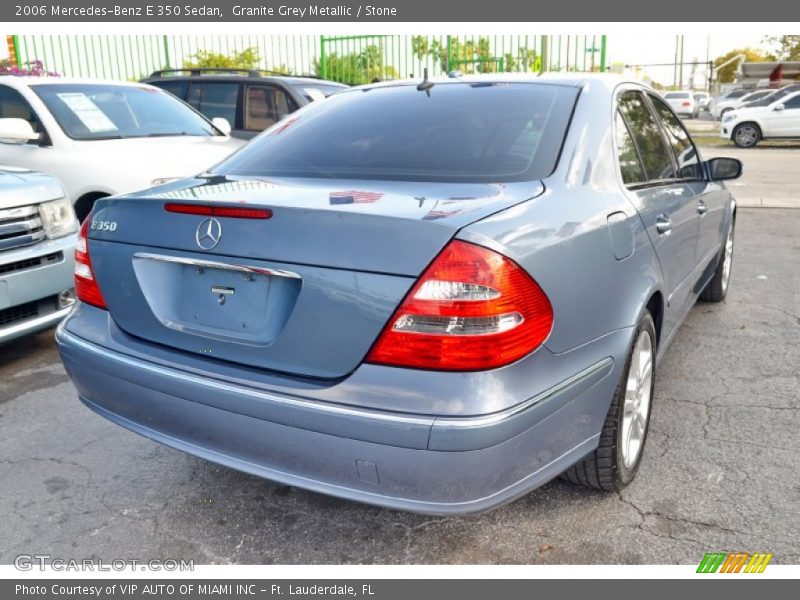 Granite Grey Metallic / Stone 2006 Mercedes-Benz E 350 Sedan