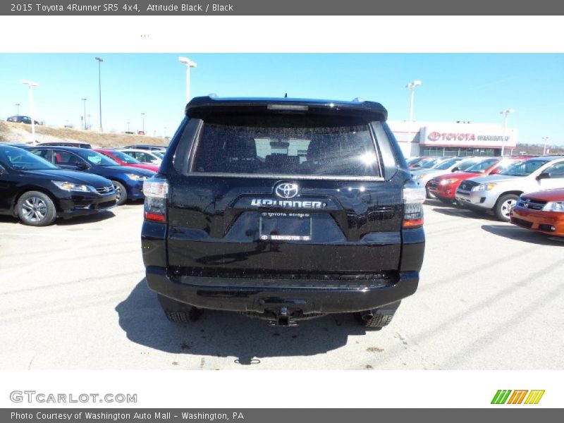 Attitude Black / Black 2015 Toyota 4Runner SR5 4x4