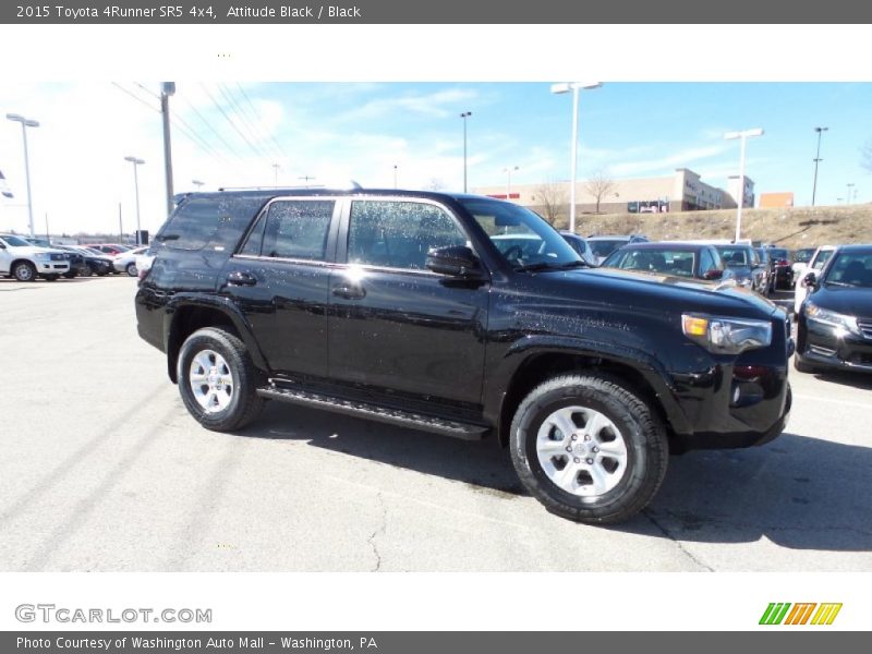Attitude Black / Black 2015 Toyota 4Runner SR5 4x4