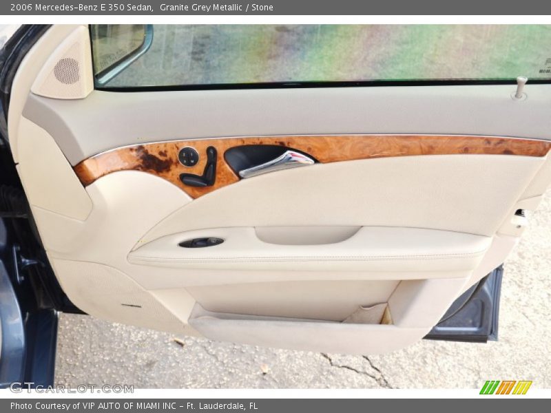 Granite Grey Metallic / Stone 2006 Mercedes-Benz E 350 Sedan