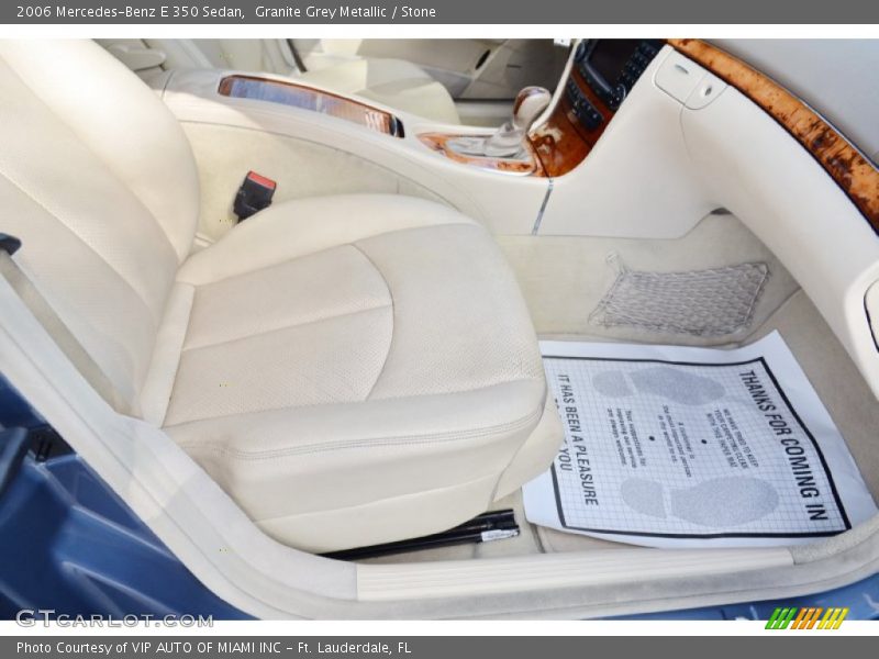 Granite Grey Metallic / Stone 2006 Mercedes-Benz E 350 Sedan