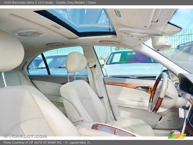 Granite Grey Metallic / Stone 2006 Mercedes-Benz E 350 Sedan