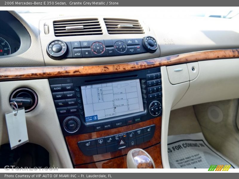 Granite Grey Metallic / Stone 2006 Mercedes-Benz E 350 Sedan