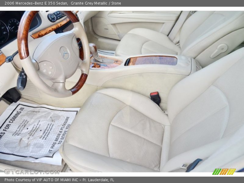 Granite Grey Metallic / Stone 2006 Mercedes-Benz E 350 Sedan