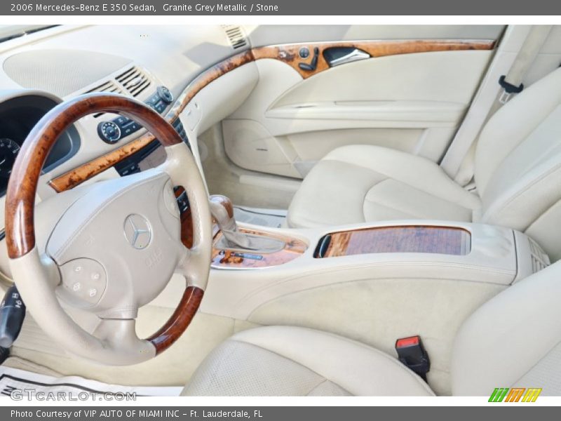 Granite Grey Metallic / Stone 2006 Mercedes-Benz E 350 Sedan