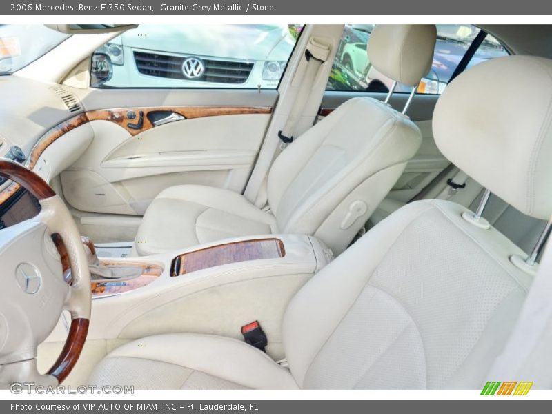Granite Grey Metallic / Stone 2006 Mercedes-Benz E 350 Sedan