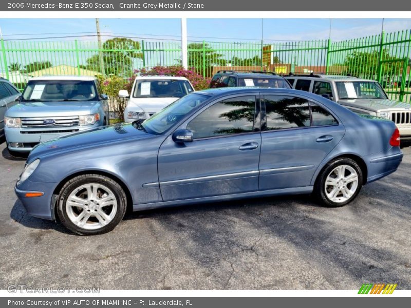 Granite Grey Metallic / Stone 2006 Mercedes-Benz E 350 Sedan