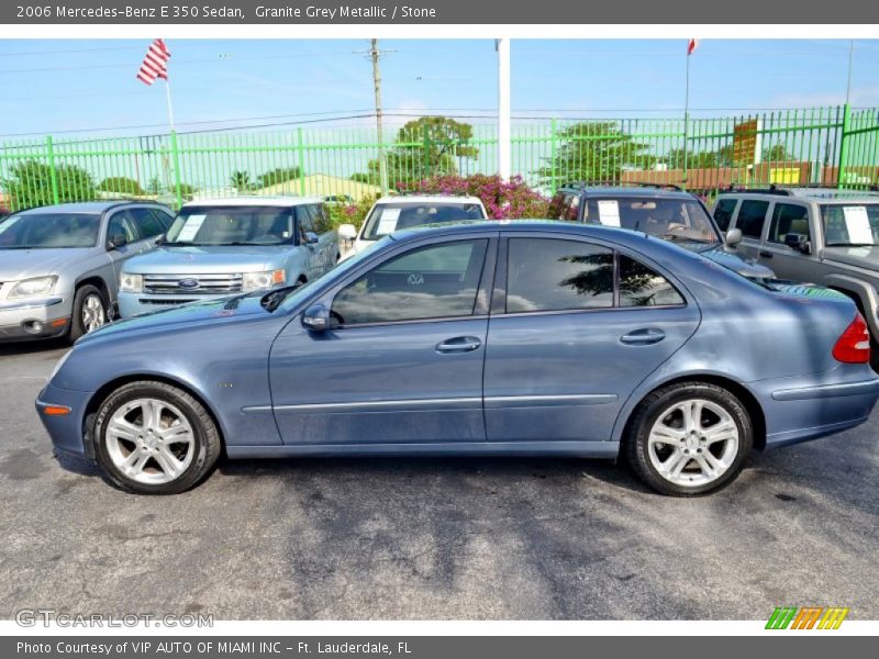 Granite Grey Metallic / Stone 2006 Mercedes-Benz E 350 Sedan