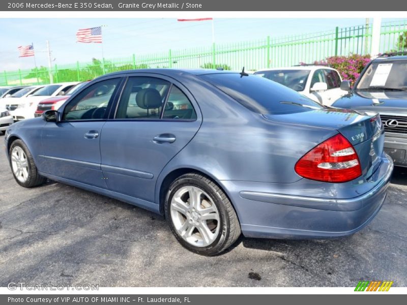 Granite Grey Metallic / Stone 2006 Mercedes-Benz E 350 Sedan