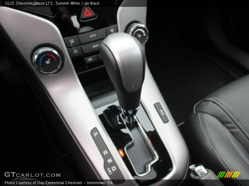 Summit White / Jet Black 2015 Chevrolet Cruze LTZ
