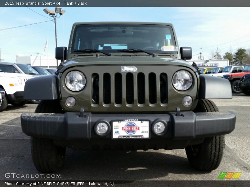Tank / Black 2015 Jeep Wrangler Sport 4x4