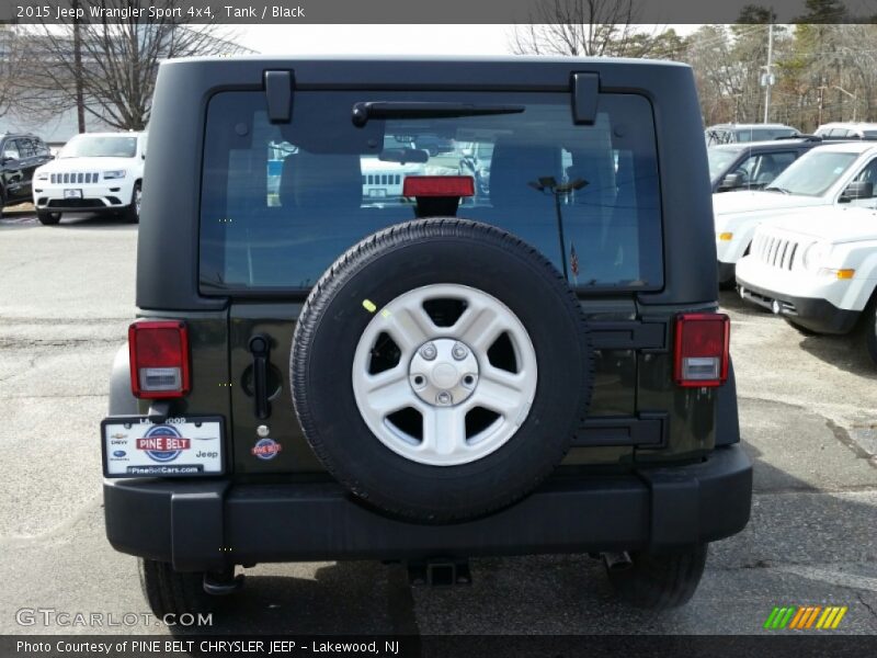 Tank / Black 2015 Jeep Wrangler Sport 4x4