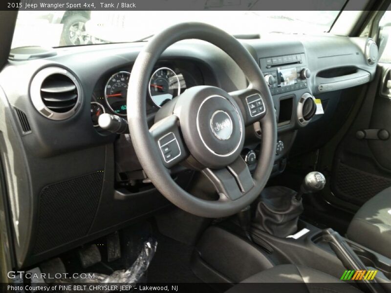 Tank / Black 2015 Jeep Wrangler Sport 4x4