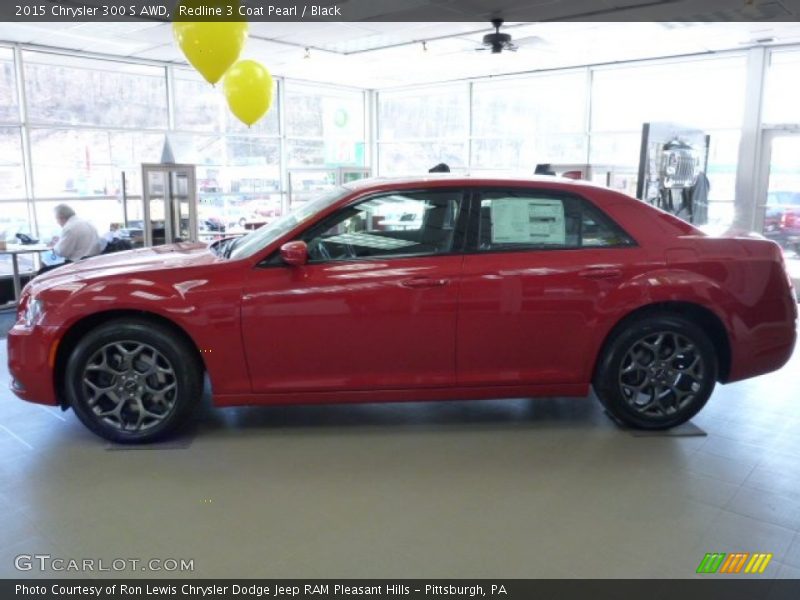 Redline 3 Coat Pearl / Black 2015 Chrysler 300 S AWD