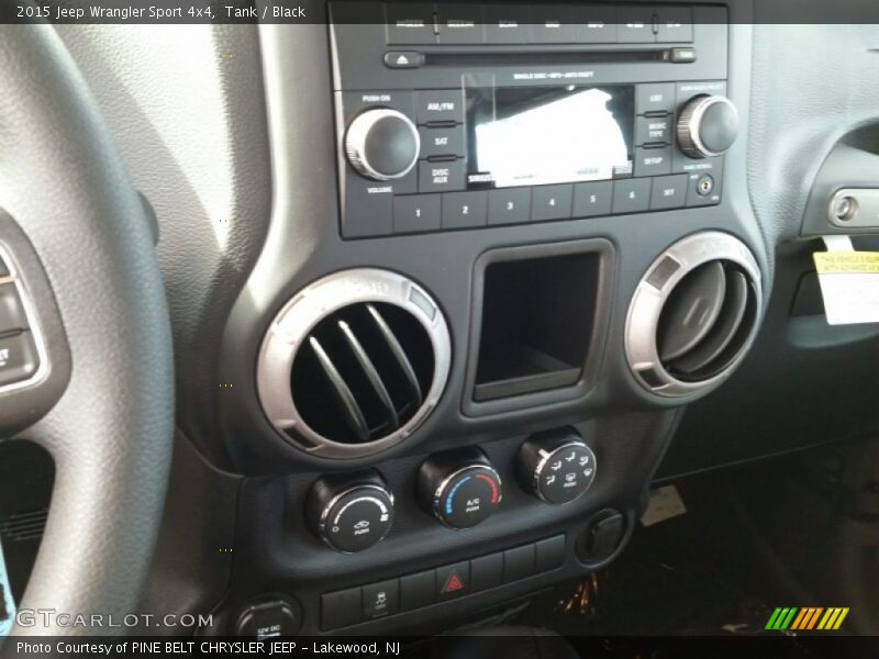 Tank / Black 2015 Jeep Wrangler Sport 4x4