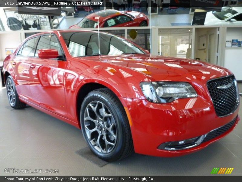 Redline 3 Coat Pearl / Black 2015 Chrysler 300 S AWD