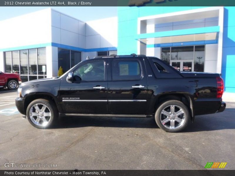 Black / Ebony 2012 Chevrolet Avalanche LTZ 4x4