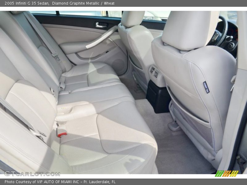 Diamond Graphite Metallic / Wheat 2005 Infiniti G 35 Sedan